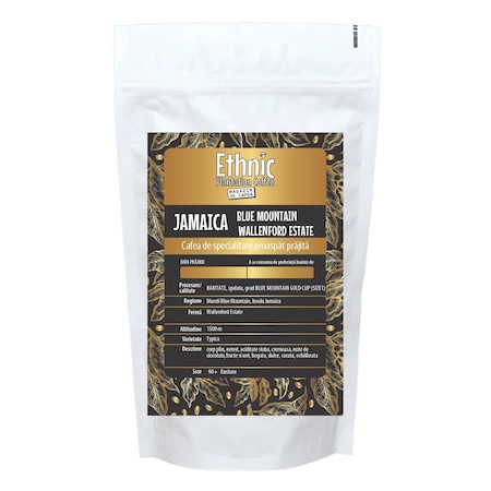 Специално кафе Jamaica Blue Mountain, печено и смляно, Ethnic Plantation Coffee, 50g