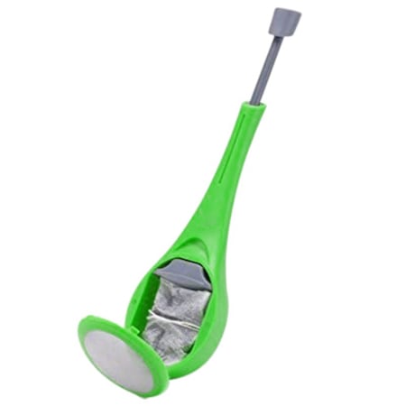 Инфузер за чай, с цедки за натурален чай, дълготраен за многократна употреба, Premium 2 в 1, зелен PVC