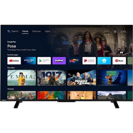LED Smart TV, Toshiba, 4K/UHD, 55 ΠΈΠ½ΡΠ°, ΡΠ΅ΡΠ΅Π½