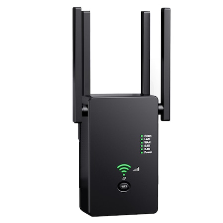 ΠΠ΅Π·ΠΆΠΈΡΠ΅Π½ ΡΡΠΈΠ»Π²Π°ΡΠ΅Π» SDLOGAL Range Extender, WiFi ΠΌΡΠ΅ΠΆΠ°, 1200Mbps, 5G ΠΈ 2.4G ΠΌΡΠ΅ΠΆΠ°, 4 Π°Π½ΡΠ΅Π½ΠΈ, LAN ΡΠ»ΠΎΡ, Π§Π΅ΡΠ΅Π½