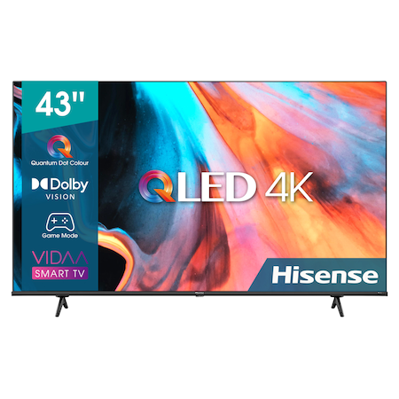 Π’Π΅Π»Π΅Π²ΠΈΠ·ΠΎΡ Hisense 43E7HQ Smart QLED, 109 ΡΠΌ, 4K, Ultra HD