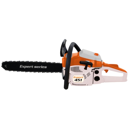 Бензинова резачка EVO Ruris Expert 451 / верижен трион, дължина на шината 45 см, 3 HP, 2.2 kW, 6.5 kg