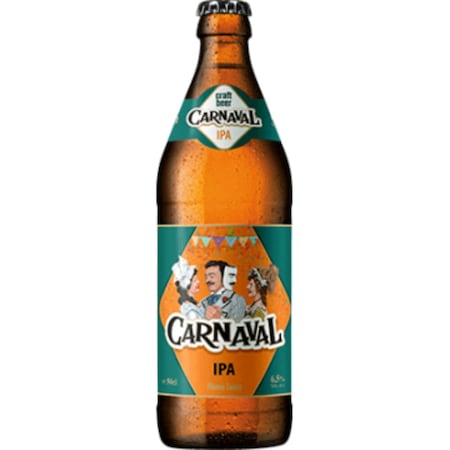 Бира Carnaval IPA 0,5 л, Алкохол 6,5%, Бира IPA (Indian Pale Ale)