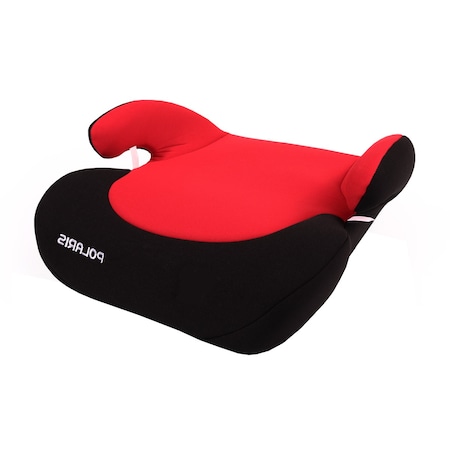 Столче за кола NOVOKIDS™ Polar с дръжки, 15-36 килограма, система за закопчаване в предпазния колан, свалящ се и миещ се калъф, червено с черно