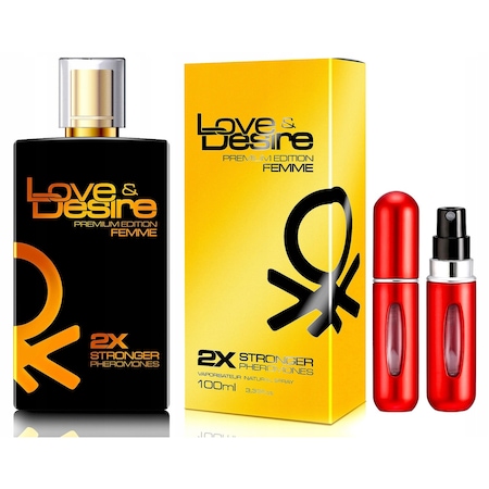 Парфюм Love & Desire Premium, С феромони, За жени, 100 мл