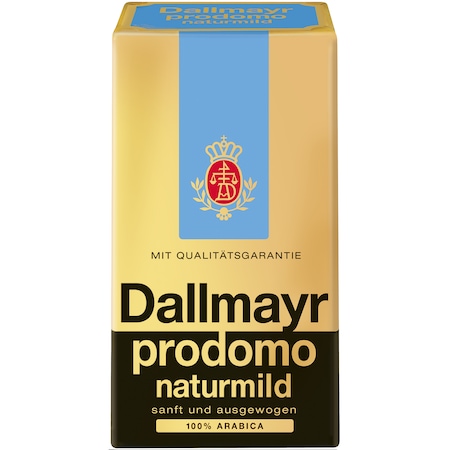 Промо пакет: Смляно кафе Dallmayr Prodomo Naturmild, 500 гр + Смляно кафе Dallmayr Prodomo Naturmild, 500 гр