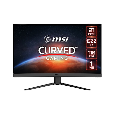 ΠΠΎΠ½ΠΈΡΠΎΡ Π·Π° ΠΈΠ³ΡΠΈ MSI, G27CQ4 E2, 27", ΠΠ·Π²ΠΈΡ (1500R), 1 ms, 170 Hz, AMD Freesync Premium, Π§Π΅ΡΠ΅Π½